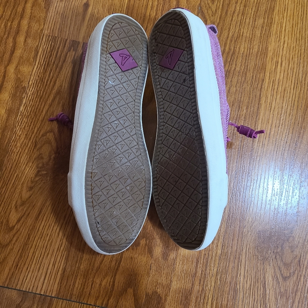 Sperry Crest Vibes Washed Twill Slip-On Sneakers … - image 7